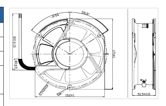 6 Inch Fan with Guard — Unity Electro OEM Product