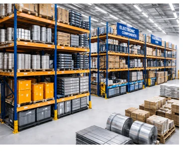 Specialised material storage facility at Unity Electro